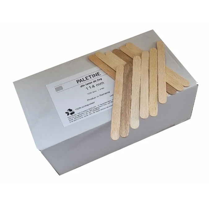Complementare - Palete manuale lemn 11.4 cm, 700 buc