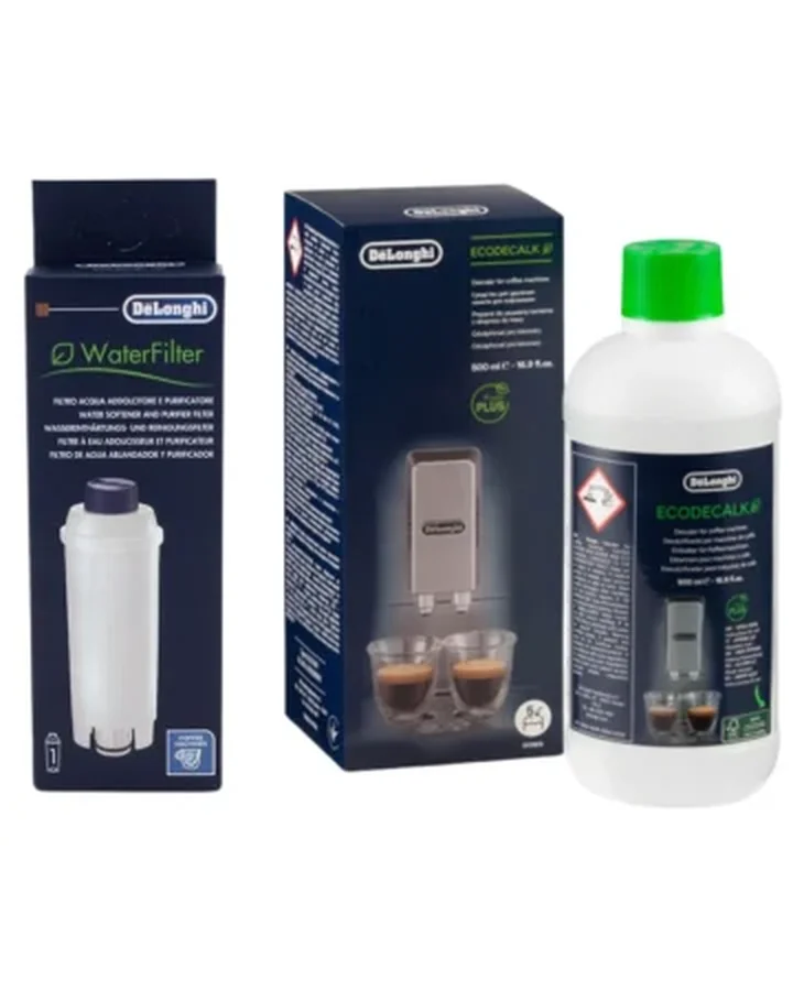 Intretinere - Promo DeLonghi decalcifiere 500ml + DeLonghi filtru