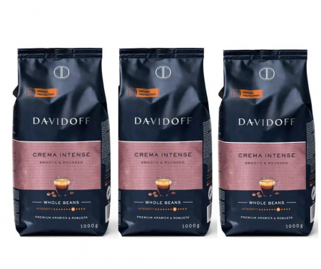 Promotii - Promotie 3 x Davidoff Crema Intense, 1kg
