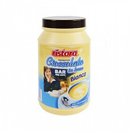 Ciocolata calda - Ristora Bar ciocolata alba densa borcan 800g
