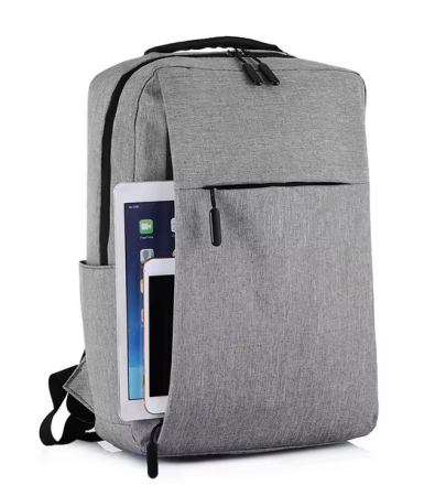 Genti si Rucsace - Rucsac business impermeabil pentru laptop – Oxford, cu fermoar, cross-border, gri