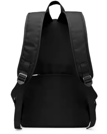 Rucsac Durabil pentru Laptop, Port USB pentru Încărcare, Fermoar, Căptușeală din Poliester, negru [2]