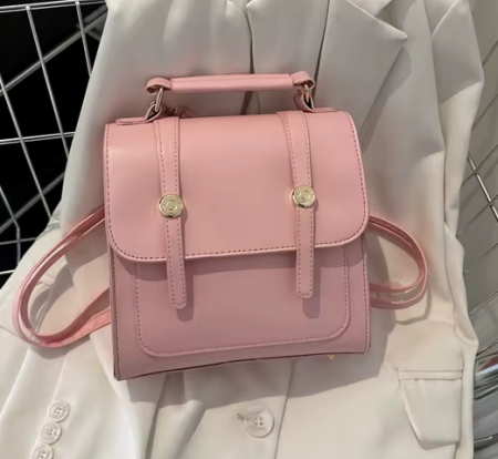 Genti si Rucsace - Rucsac mini simplu și modern pentru femei, casual, roz