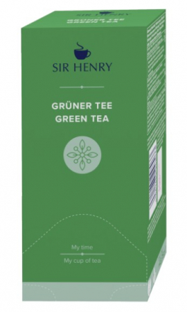 Ceaiuri - Sir Henry Ceai verde 25 plicuri