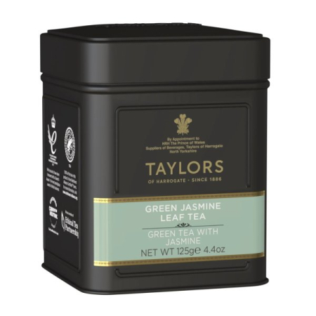 Taylors of Harrogate Ceai verde iasomie cutie metalica, 125 g [1]