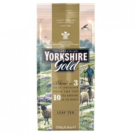 Ceaiuri - Taylors Yorkshire Gold Ceai Negru Frunze, 250 g