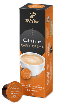 Capsule cafea - Tchibo Cafissimo Caffe Crema Rich Aroma capsule 10 buc