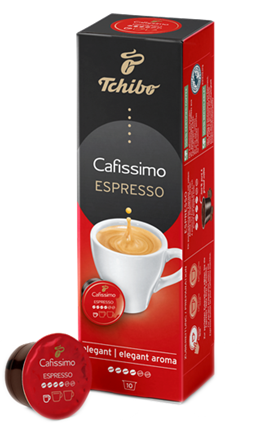 Capsule cafea - Tchibo Cafissimo Espresso Elegant Aroma capsule 10 buc
