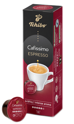 Capsule cafea - Tchibo Cafissimo Espresso Intense Aroma capsule 10 buc