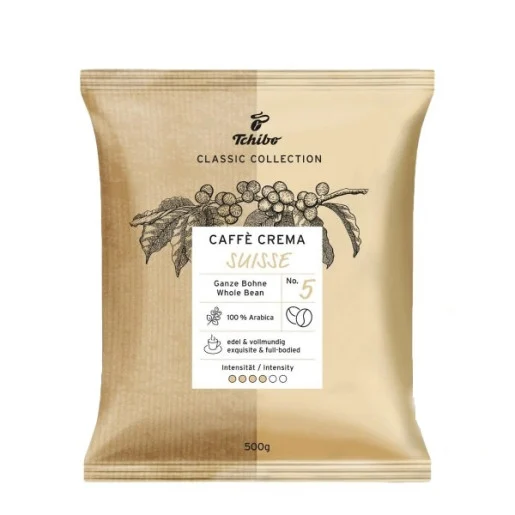 Cafea boabe - Tchibo Creme Suisse cafea boabe 500g