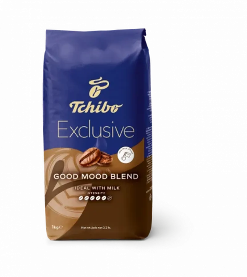 Cafea boabe Tchibo - Tchibo Exclusive Good Mood Blend Cafea boabe, 1kg