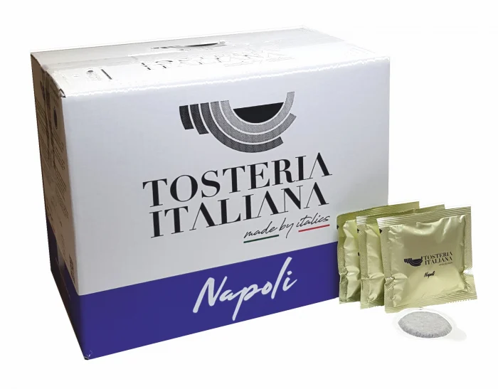 Capsule cafea - Tosteria Italiana Napoli Lungo paduri ESE 100 buc