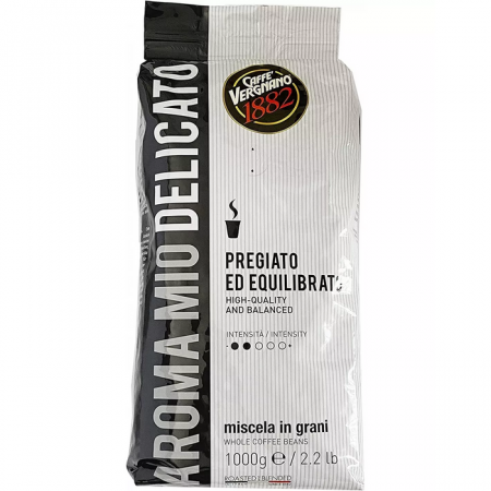 Cafea - Vergnano Aroma Mio Delicato Cafea boabe, 1kg