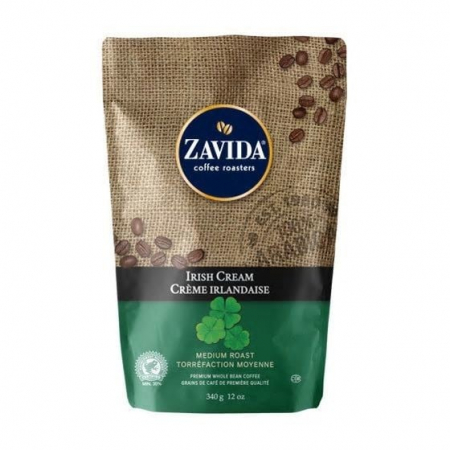 Cafea - Zavida Irish Cream Cafea boabe 340g