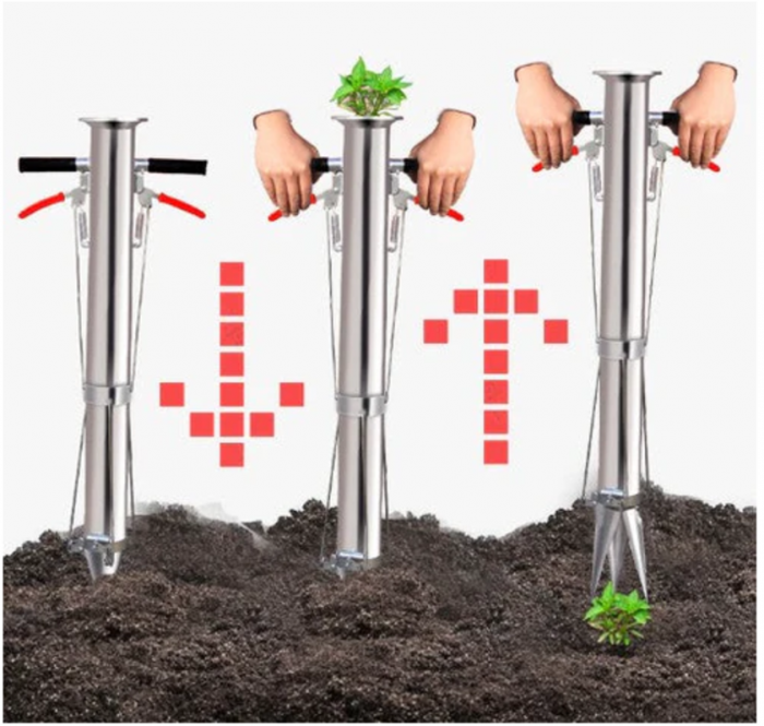 Plantator Rasaduri Profesional Cu 2 Manere Ergonomice [3]