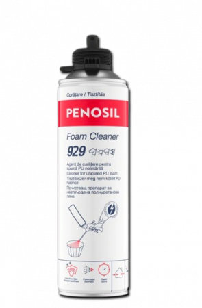 Produse curatare spuma poliretanica - Agent curatare spuma poliuretanica neintarita Penosil Foam Cleaner 929, 500ml