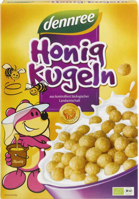 Cereale bilute aurii cu miere bio 250g Dennree [1]
