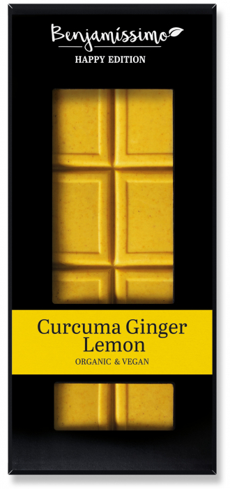 Ciocolata cu turmeric si ghimbir bio, 60g, Benjamissimo [1]