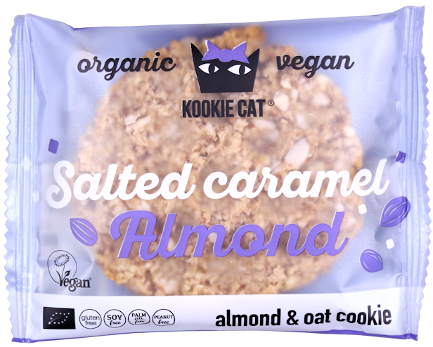 Cookie cu migdale si caramel sarat, fara gluten, eco 50g [1]