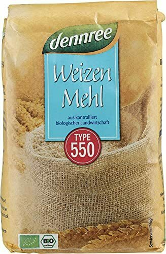Faina alba de grau tip 550 bio 1 kg, Dennree [1]