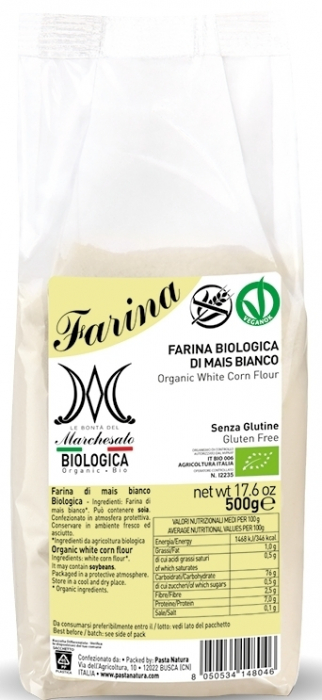 Faina alba de malai fara gluten bio 500g Marchesato [1]