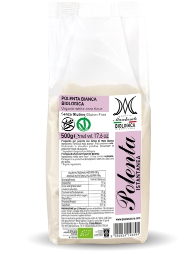 Faina alba de malai, grisata, fara gluten bio 500g Marchesato [1]