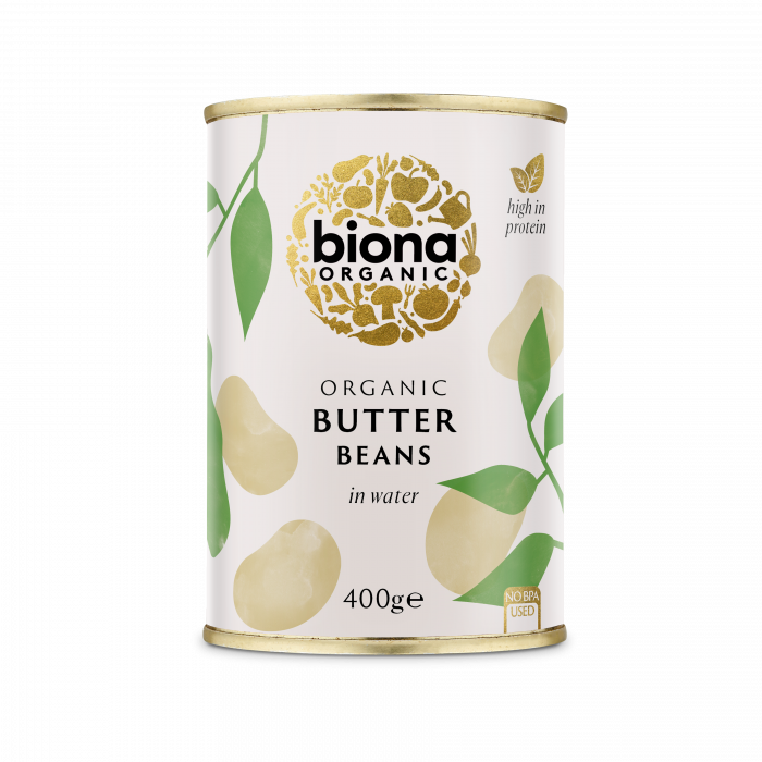 Fasole alba uriasa bio 400g Biona [1]