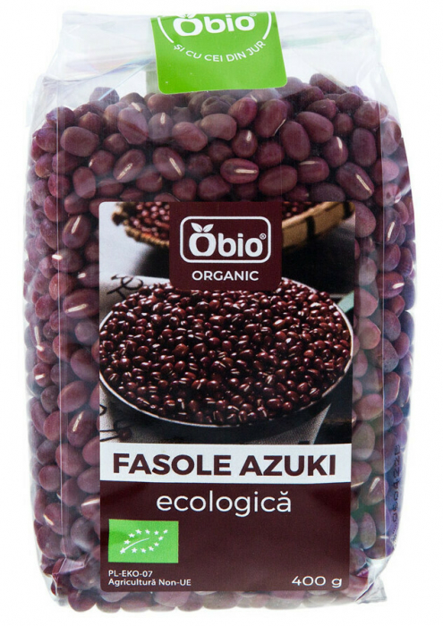 Fasole azuki bio 400g Obio [1]