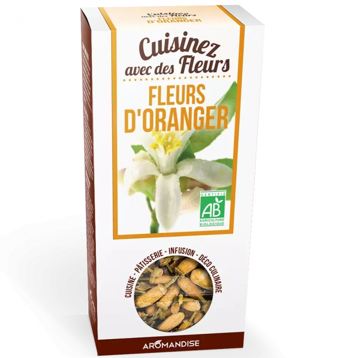Flori de portocal uz culinar bio, 30g, Aromandise [1]