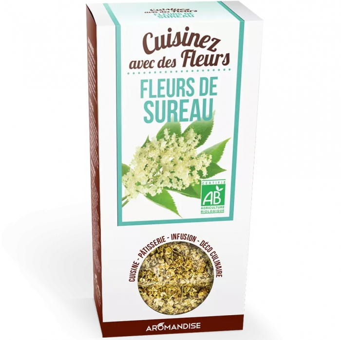 Flori de soc uz culinar bio, 30g, Aromandise [1]