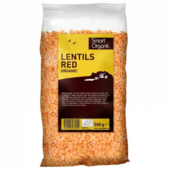 Linte rosie eco 500g Smart Organic [1]