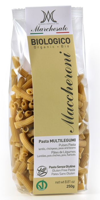 Paste maccheroni cu legume fara gluten eco 250g Marchesato [1]