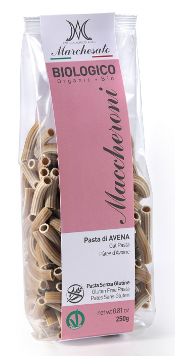 Paste maccheroni din ovaz fara gluten eco 250g Marchesato [1]