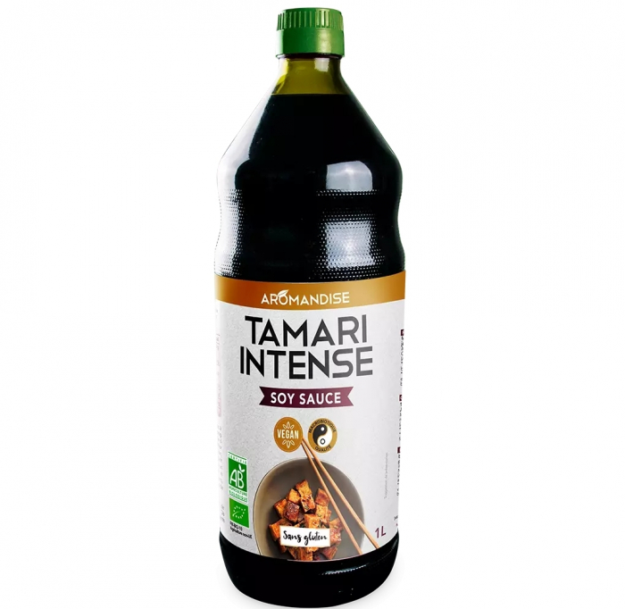 Sos de soya Tamari intens bio 1 L, Aromandise [1]