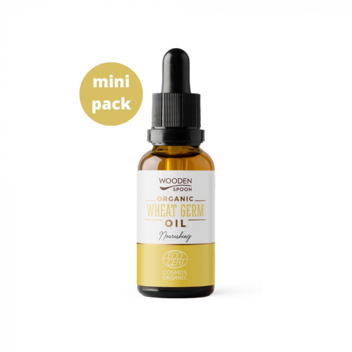 Ulei din germeni de Grau, bio, 10ml, Wooden Spoon [1]