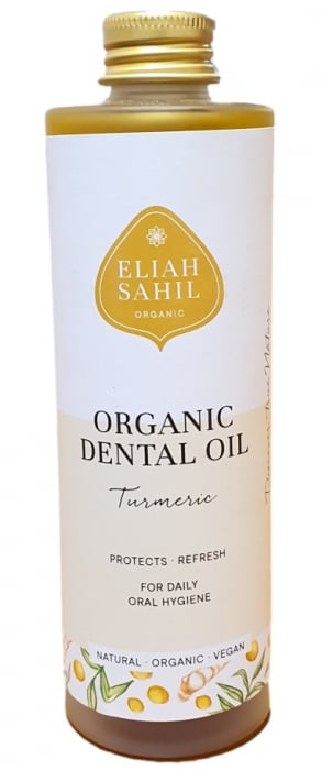Ulei pentru igiena orala cu turmeric bio 100ml Eliah Sahil [1]