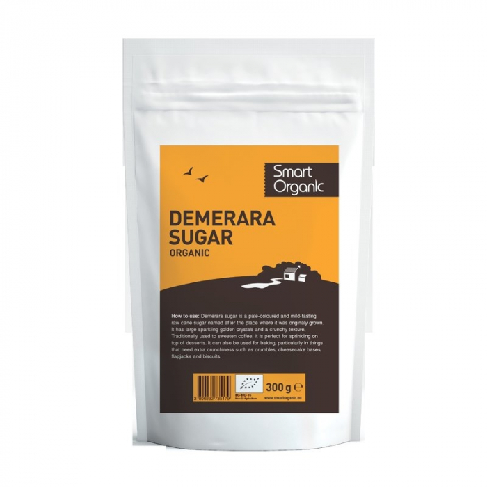 Zahar brun Demerara eco 300g Smart Organic [1]