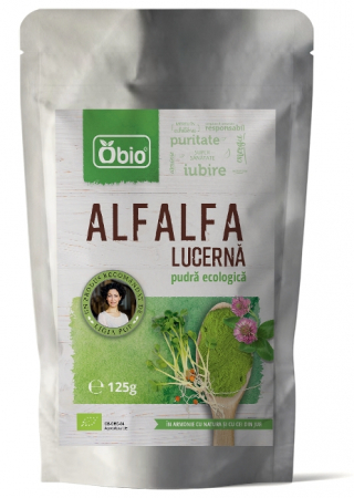SUPERALIMENTE - Alfalfa pulbere eco 125g OBIO
