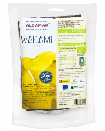 ALIMENTE - Alge Wakame eco 50g Algamar