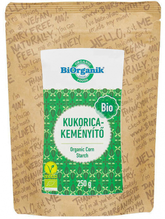 PRODUSE PENTRU GATIT - AMIDON DIN PORUMB BIO 250G BIORGANIK