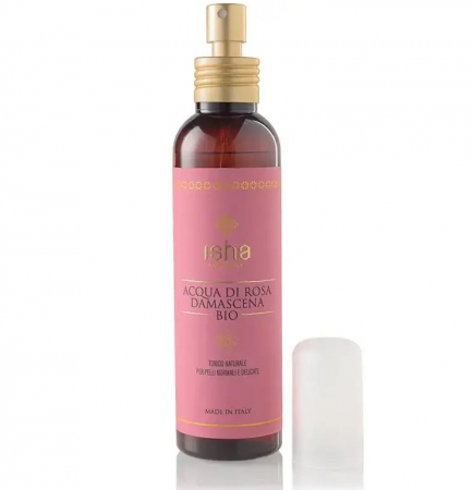 INGRIJIRE PERSONALA - Apa de trandafir rosa Damascena bio, 150ml, Isha