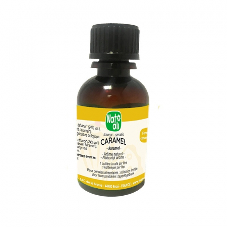 ALIMENTE - Aroma naturala de caramel, bio, 30ml, Nat-ali
