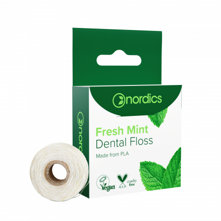 IGIENA PERSONALA - Ata dentara naturala cu menta, 30m Nordics