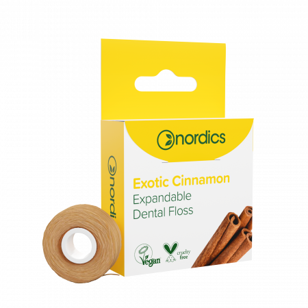 IGIENA PERSONALA - Ata dentara naturala, expandabila, cu scortisoara 30m Nordics