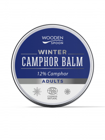 INGRIJIRE PERSONALA - Balsam de iarna cu camfor 12% pentru adulti, bio, 60ml, Wooden Spoon