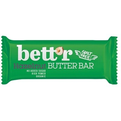 BATOANE, NUCI SI FRUCTE USCATE - Baton cu alune de padure eco 30g Bettr