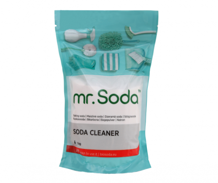 BUCATARIE - Bicarbonat de sodiu pentru curatat, 1KG, Mr.Soda