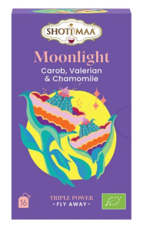 Shotimaa - Ceai fly away - moonlight - carob, valeriana si musetel bio 16dz x 2g 32g Shotimaa