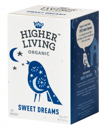 CEAIURI - Ceai SWEET DREAMS eco, 15 plicuri, Higher Living