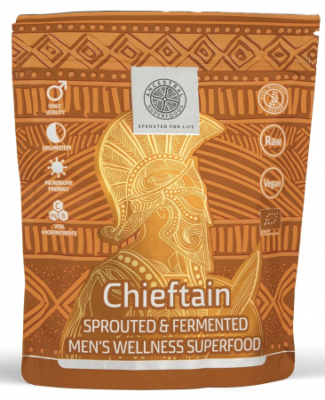 PULBERI SI SEMINTE - CHIEFTAIN Men`s Wellness Superfood mix bio 200g